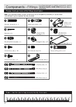 Предварительный просмотр 4 страницы Argos Camden 239/9472 Assembly Instructions Manual