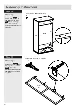 Preview for 16 page of Argos Canterbury 2 DR 2 DRW ROBE Assembly Instructions Manual