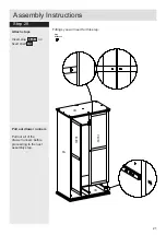 Preview for 21 page of Argos Canterbury 2 DR 2 DRW ROBE Assembly Instructions Manual