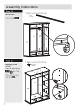 Предварительный просмотр 18 страницы Argos Canterbury 3 DR Robe Assembly Instructions Manual