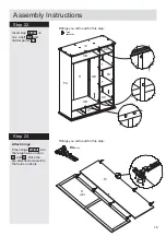 Предварительный просмотр 19 страницы Argos Canterbury 3 DR Robe Assembly Instructions Manual