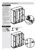 Предварительный просмотр 20 страницы Argos Canterbury 3 DR Robe Assembly Instructions Manual