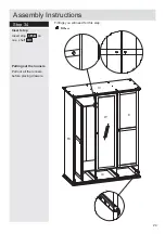 Предварительный просмотр 25 страницы Argos Canterbury 3 DR Robe Assembly Instructions Manual