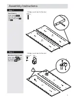 Предварительный просмотр 5 страницы Argos Canterbury 4 DR 6 DRW ROBE Assembly Instructions Manual