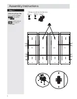 Предварительный просмотр 6 страницы Argos Canterbury 4 DR 6 DRW ROBE Assembly Instructions Manual