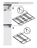 Предварительный просмотр 7 страницы Argos Canterbury 4 DR 6 DRW ROBE Assembly Instructions Manual