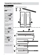 Предварительный просмотр 8 страницы Argos Canterbury 4 DR 6 DRW ROBE Assembly Instructions Manual