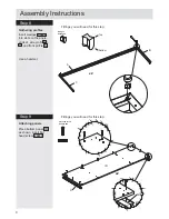 Предварительный просмотр 10 страницы Argos Canterbury 4 DR 6 DRW ROBE Assembly Instructions Manual