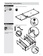 Предварительный просмотр 11 страницы Argos Canterbury 4 DR 6 DRW ROBE Assembly Instructions Manual