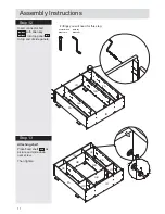 Предварительный просмотр 12 страницы Argos Canterbury 4 DR 6 DRW ROBE Assembly Instructions Manual