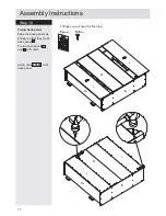 Предварительный просмотр 14 страницы Argos Canterbury 4 DR 6 DRW ROBE Assembly Instructions Manual