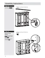 Предварительный просмотр 16 страницы Argos Canterbury 4 DR 6 DRW ROBE Assembly Instructions Manual