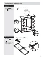 Предварительный просмотр 17 страницы Argos Canterbury 4 DR 6 DRW ROBE Assembly Instructions Manual