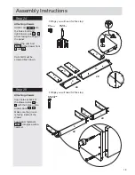 Предварительный просмотр 19 страницы Argos Canterbury 4 DR 6 DRW ROBE Assembly Instructions Manual