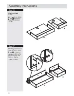 Предварительный просмотр 20 страницы Argos Canterbury 4 DR 6 DRW ROBE Assembly Instructions Manual