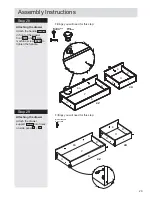 Предварительный просмотр 21 страницы Argos Canterbury 4 DR 6 DRW ROBE Assembly Instructions Manual