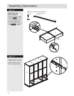 Предварительный просмотр 22 страницы Argos Canterbury 4 DR 6 DRW ROBE Assembly Instructions Manual