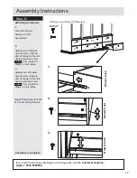 Предварительный просмотр 23 страницы Argos Canterbury 4 DR 6 DRW ROBE Assembly Instructions Manual