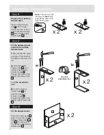 Предварительный просмотр 8 страницы Argos Capella 244/0273 Assembly Instructions Manual