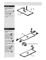 Предварительный просмотр 12 страницы Argos Capella 244/0273 Assembly Instructions Manual