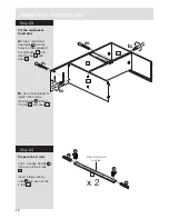 Предварительный просмотр 16 страницы Argos Capella 244/0273 Assembly Instructions Manual