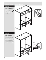 Предварительный просмотр 22 страницы Argos Capella 244/0273 Assembly Instructions Manual