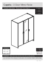 Argos Capella 615/5997 Assembly Instructions Manual предпросмотр