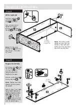 Preview for 8 page of Argos Capella 615/5997 Assembly Instructions Manual