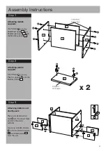 Preview for 5 page of Argos Chequer Corner 609/2452 Assembly Instructions Manual