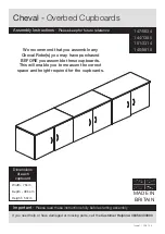 Предварительный просмотр 1 страницы Argos Cheval 144/1390 Assembly Instructions Manual