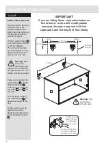 Предварительный просмотр 8 страницы Argos Cheval 144/1390 Assembly Instructions Manual