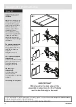 Предварительный просмотр 12 страницы Argos Cheval 144/1390 Assembly Instructions Manual