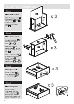 Preview for 6 page of Argos Cheval 147/3100 Assembly Instructions Manual