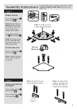 Предварительный просмотр 5 страницы Argos Cheval 147/3533 Assembly Instructions Manual