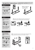 Preview for 5 page of Argos Cheval 147/6695 Assembly Instructions Manual