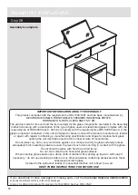 Preview for 18 page of Argos Cheval 147/6695 Assembly Instructions Manual