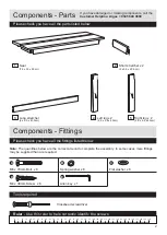 Preview for 3 page of Argos Chicago Dining Set Bench Assembly Instructions Manual