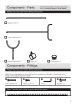 Preview for 5 page of Argos Chrome Tidy Rail 875/8457 Assembly Instructions Manual