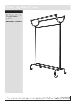 Preview for 8 page of Argos Chrome Tidy Rail 875/8457 Assembly Instructions Manual