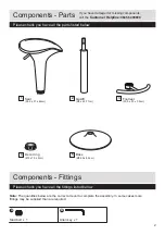 Предварительный просмотр 3 страницы Argos COLOURMATCH BARSTOOL 600/6060 Assembly Instructions