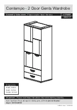 Argos Contempo 227/6887 Assembly Instructions Manual предпросмотр