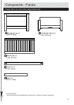 Предварительный просмотр 3 страницы Argos Cotbed 737/6483 Assembly Instructions Manual