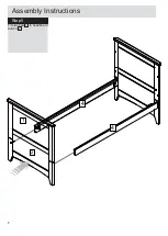 Предварительный просмотр 8 страницы Argos Cotbed 737/6483 Assembly Instructions Manual