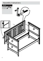 Предварительный просмотр 9 страницы Argos Cotbed 737/6483 Assembly Instructions Manual