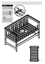 Предварительный просмотр 11 страницы Argos Cotbed 737/6483 Assembly Instructions Manual