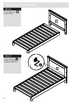 Предварительный просмотр 14 страницы Argos Cotbed 737/6483 Assembly Instructions Manual