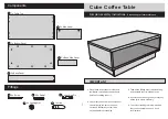 Предварительный просмотр 1 страницы Argos Cube Coffee Table Simple Assembly Instructions