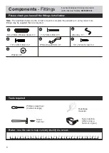 Предварительный просмотр 4 страницы Argos Curve 377/3585 Assembly Instructions Manual