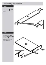 Предварительный просмотр 5 страницы Argos Curve 377/3585 Assembly Instructions Manual