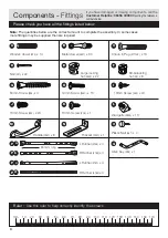 Предварительный просмотр 4 страницы Argos Dalton 226/3113 Assembly Instructions Manual